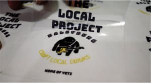 Customized Vinyl and Transparent Sticker Printing