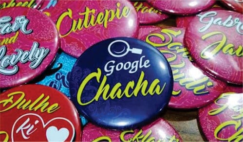 wedding round button badges