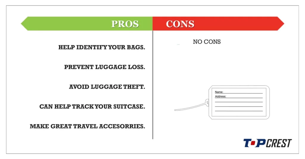 LUGGAGE TAG PROS AND CONS