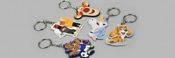 CUSTOMIZED SILICONE KEYRING