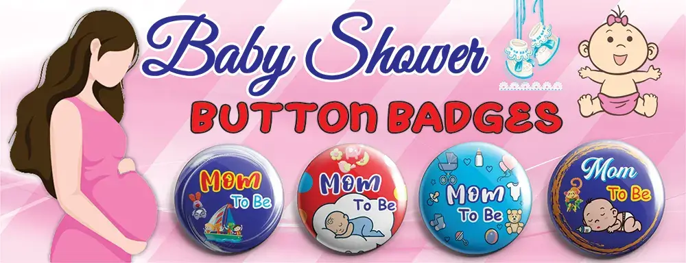 baby shower button badges maker