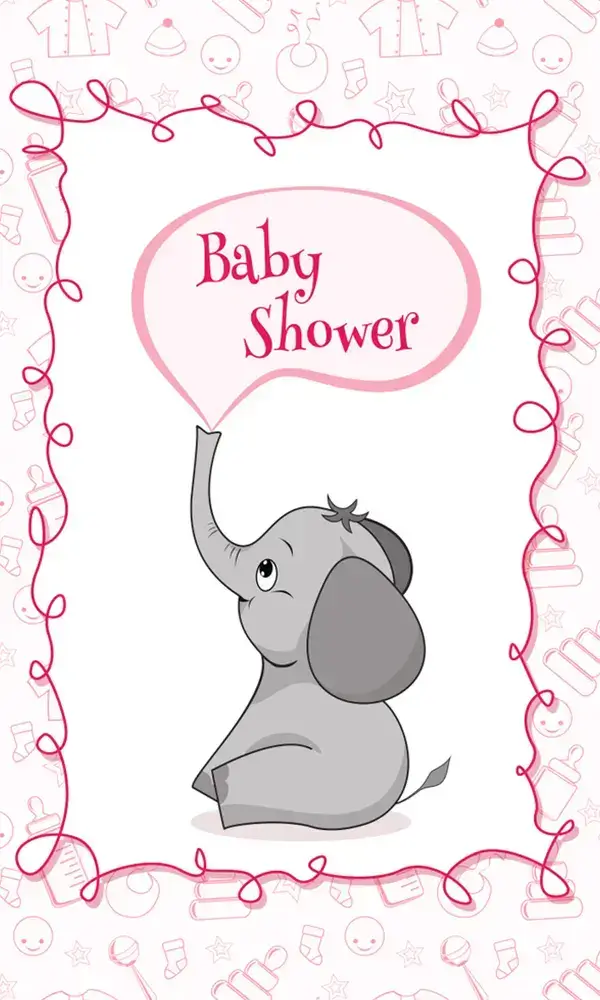 custom baby shower badges for family