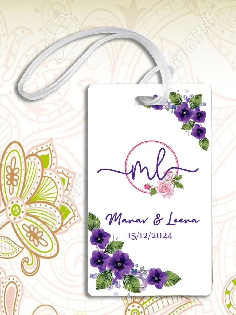 personalized luggage tags india
