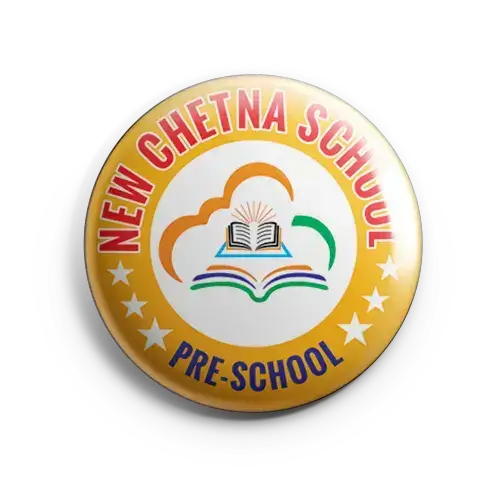 pre school button badge