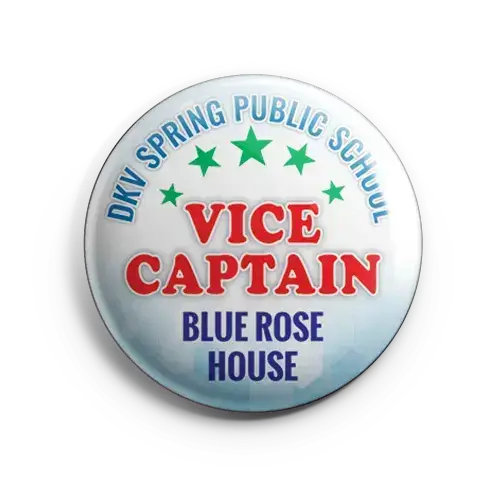 vice captain button badges for school students in india