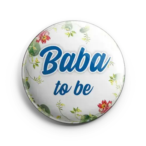 unique design baba batches with pins back